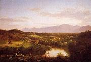 Thomas Cole Angels Ministering to Christ in the Wilderness oil painting on canvas
